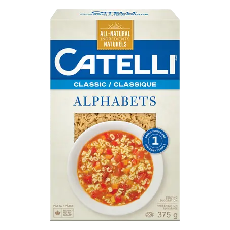 Pasta Alphabets 375 g