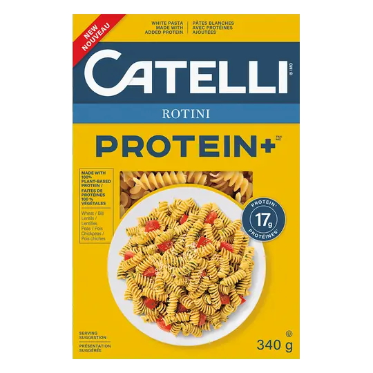 Protein+ White Pasta Added Protein Rotini 340 g
