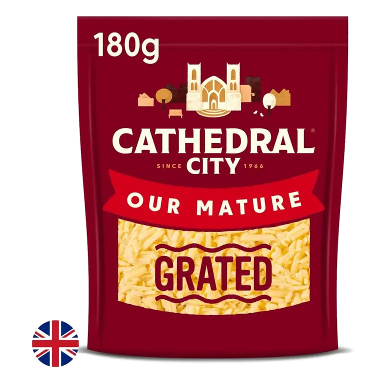 British Grated Mature Cheddar Cheese