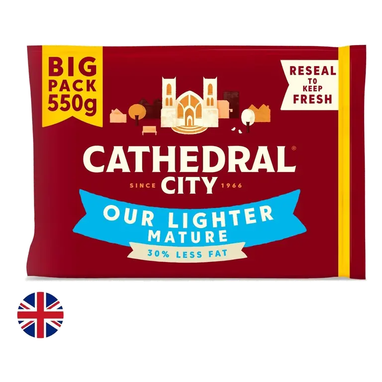 British Lighter Cheese 550g