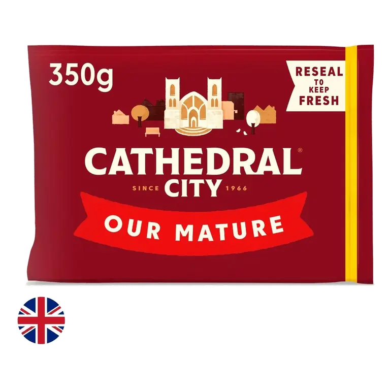 British Mature Cheddar Cheese 350g
