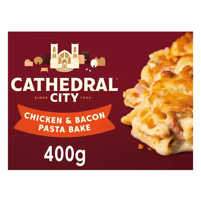 Cheesy Chicken & Bacon Pasta Bake Meal For One 400g