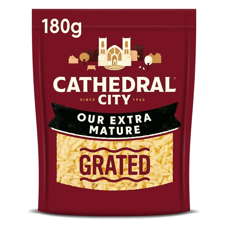 Grated Extra Mature Cheddar Cheese 180g