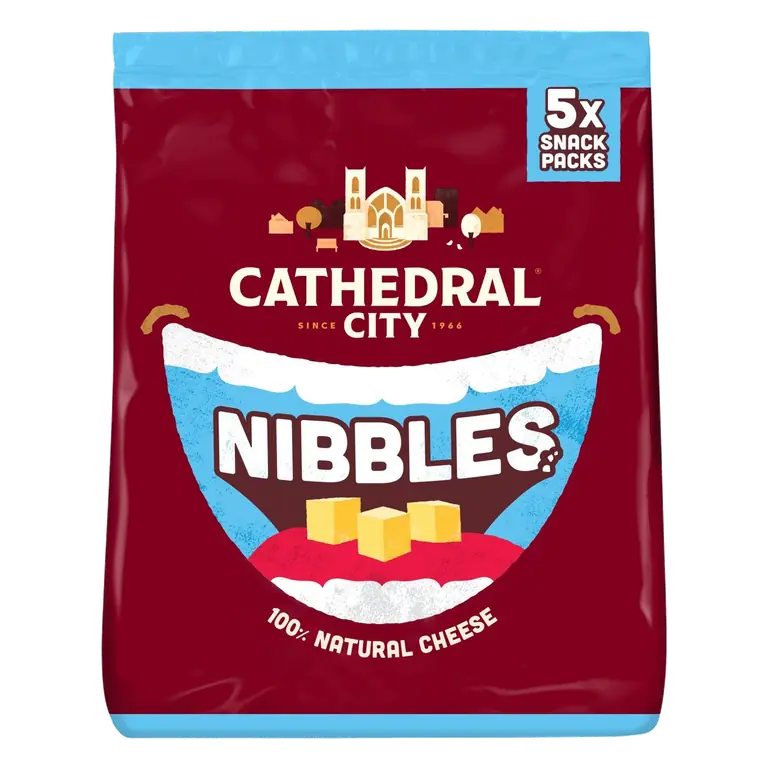Kids Snack Nibbles Mild Lighter Cheese