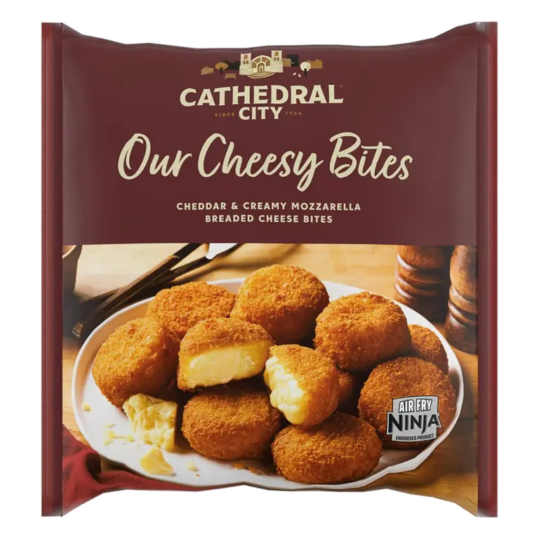 Cathedral City Mature Cheddar & Mozzarella Breaded Bites 300g