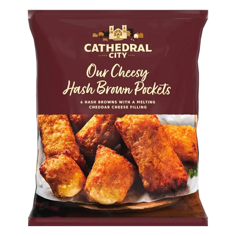 Cathedral City Our Cheesy Hash Brown Pockets 360g