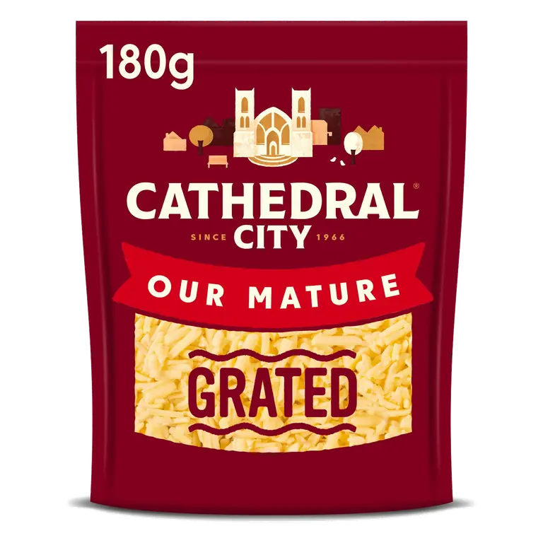 Cathedral City Our Mature Cheddar Grated 180g
