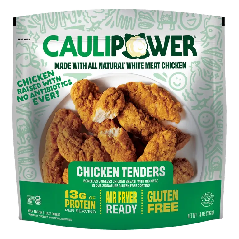 Chicken Tenders Whole White Meat Chicken with a Crispy Coating of Rice Flour & Cauliflower