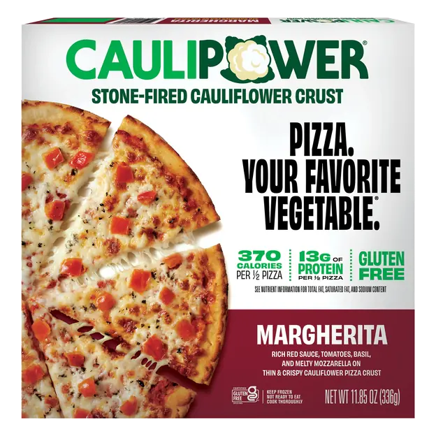 Gluten Free Cauliflower Crust Margherita Pizza Frozen