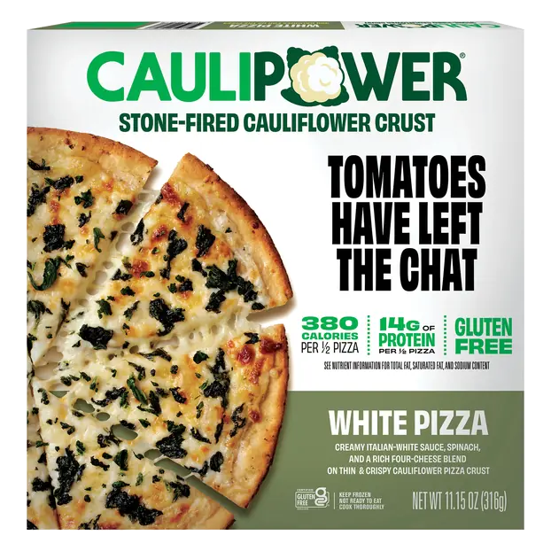 Gluten Free Cauliflower Crust White Pizza Frozen