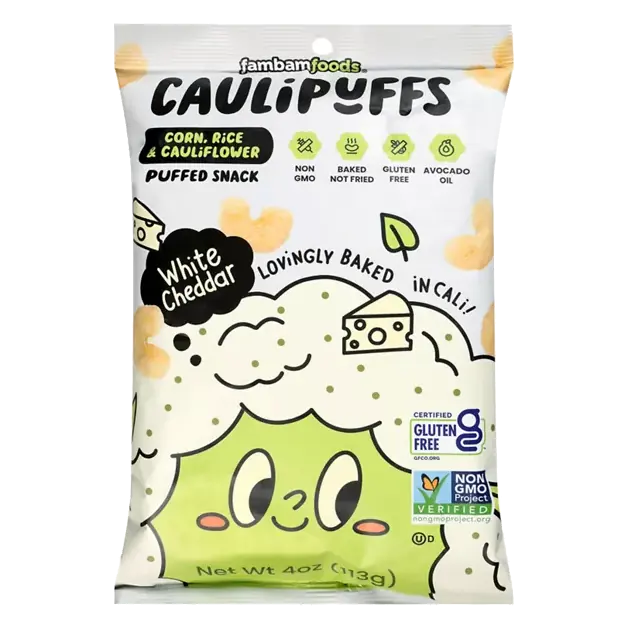 White Cheddar Puffed Snack
