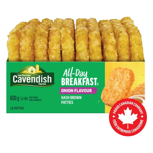 All-Day Breakfast Hash Brown Patties Onion 600 g