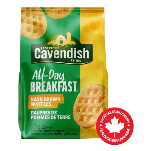 All-Day Breakfast Hash Brown Waffles 625 g