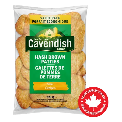 Classic Hash Brown Patties Club Pack 2.25 kg