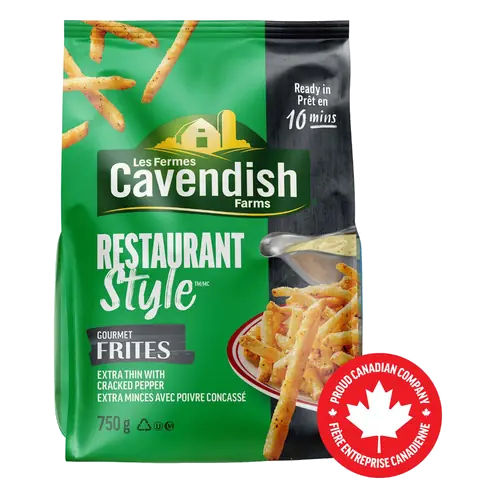 Frozen Gourmet Frites Restaurant Style 750 g