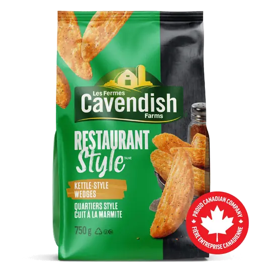 Frozen Wedges Restaurant Style Kettle-Style 750 g