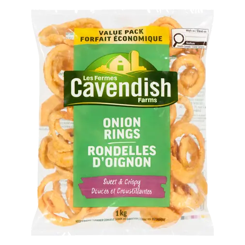 Onion Ring Sweet & Crispy Value Pack 1 kg