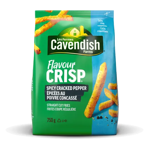 FlavourCrisp Spicy Cracked Pepper Fries 750 g