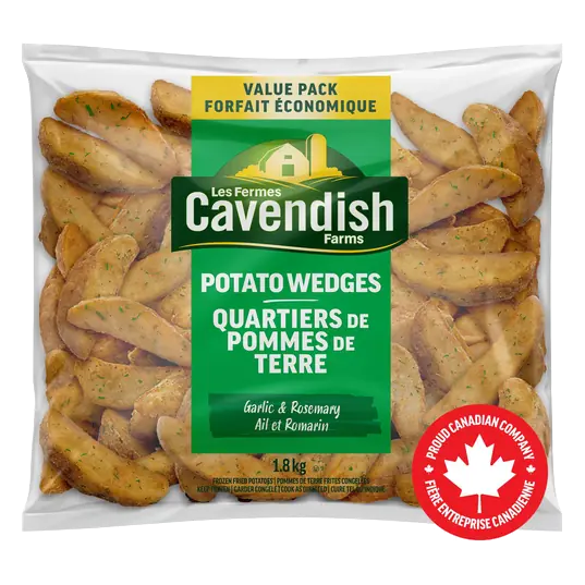 Wedges Garlic & Rosemary Value Pack 1.8 kg