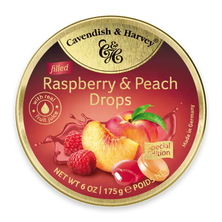 Karameller Filled Raspberry & peach