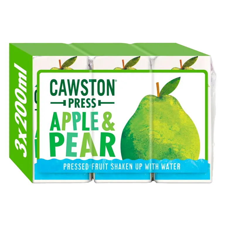 Apple & Pear Juice 3x200ml