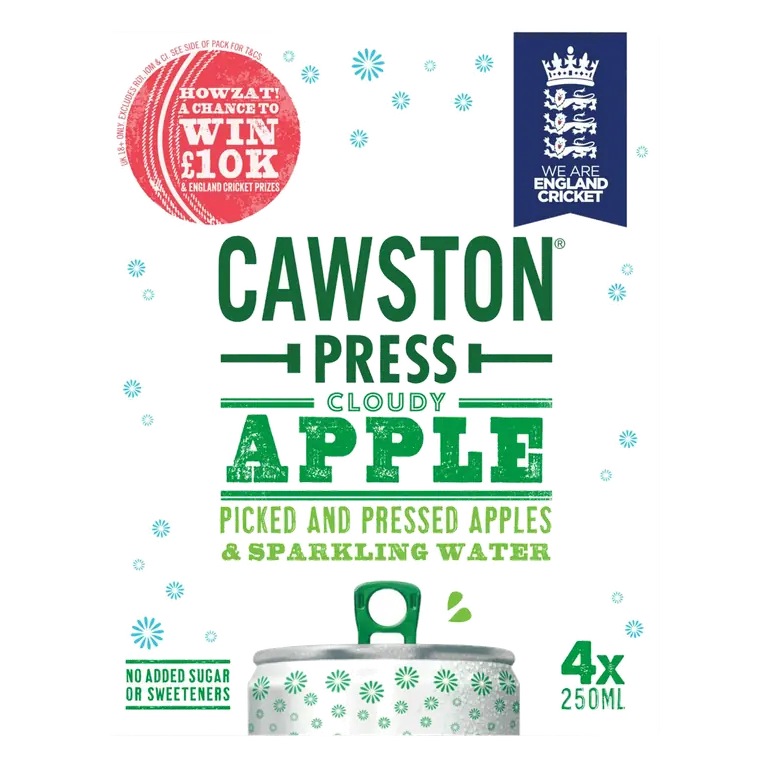 Cloudy Apple 4 x 250ml