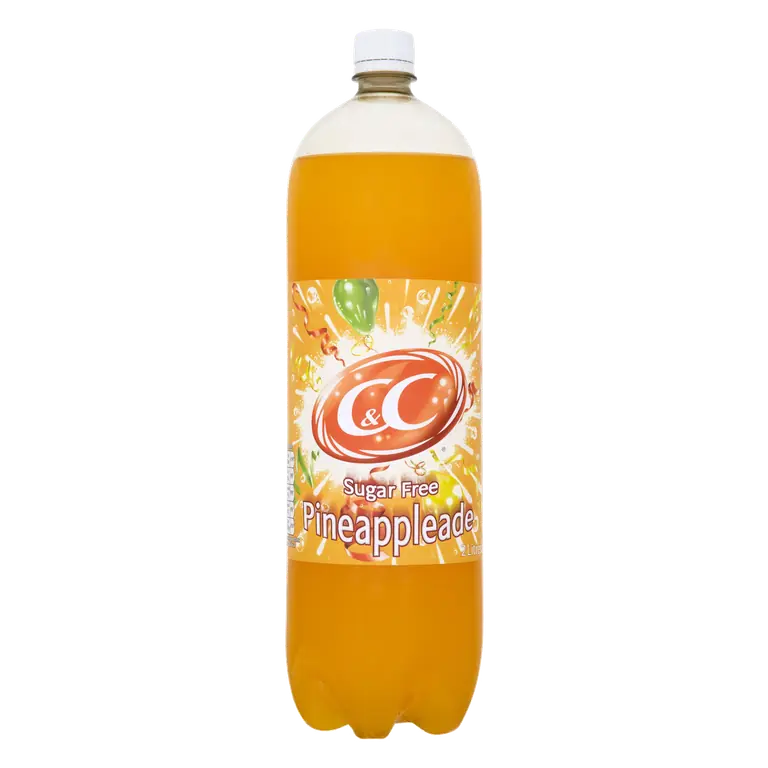 C&C Pineappleade Sugar Free 2 Litres