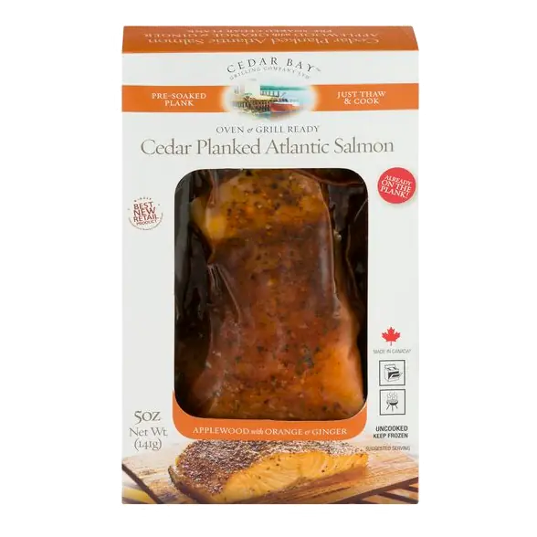 Applewood with Orange & Ginger Salmon Cedar Plank