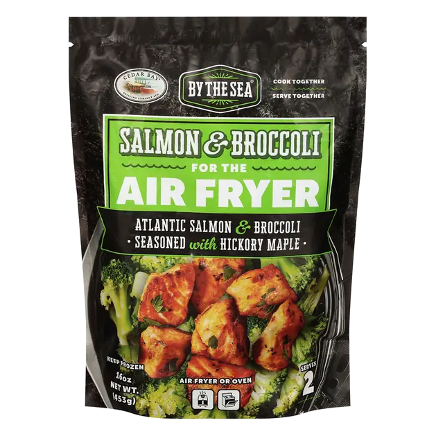 By the Sea Salmon & Broccoli for the Air Fryer Frozen