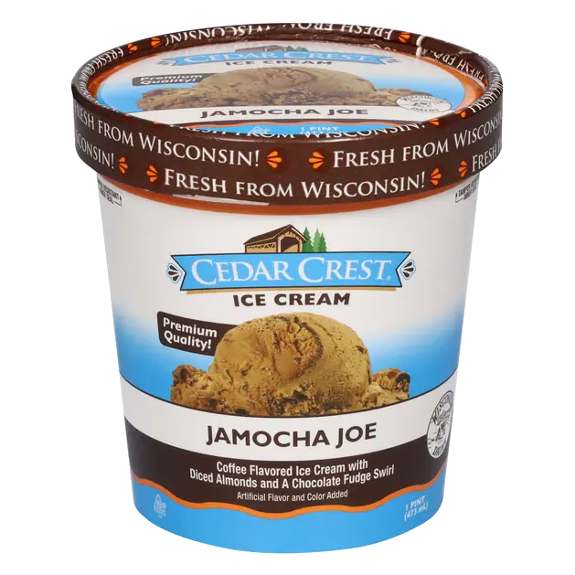 Cedar Crest Ice Cream Jamocha Joe