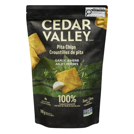 Pita Chips Garlic & Herb 180 g