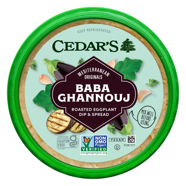 Baba Ghannouj Roasted Eggplant Dip & Spread