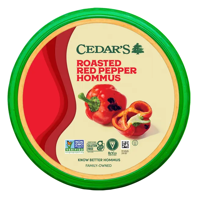 Gluten Free Roasted Red Pepper Hommus