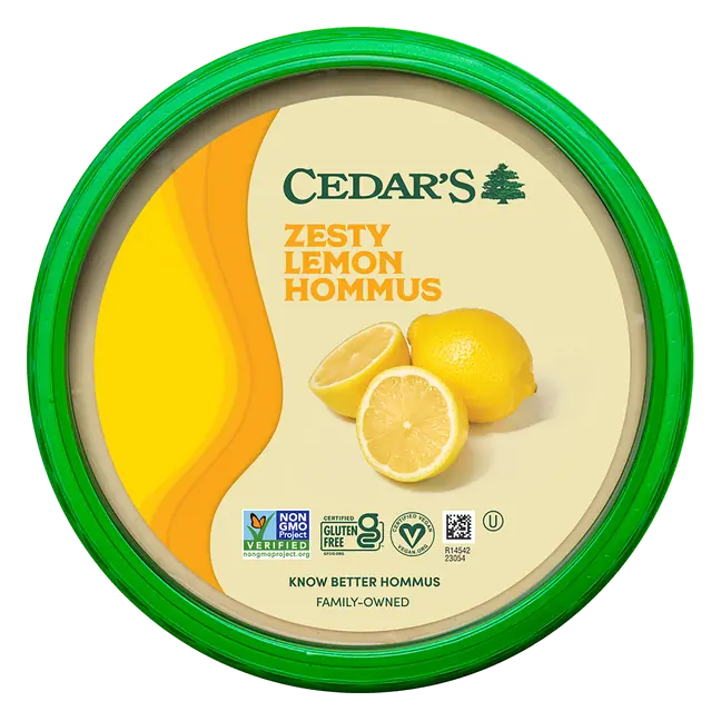 Gluten Free Zesty Lemon Hommus