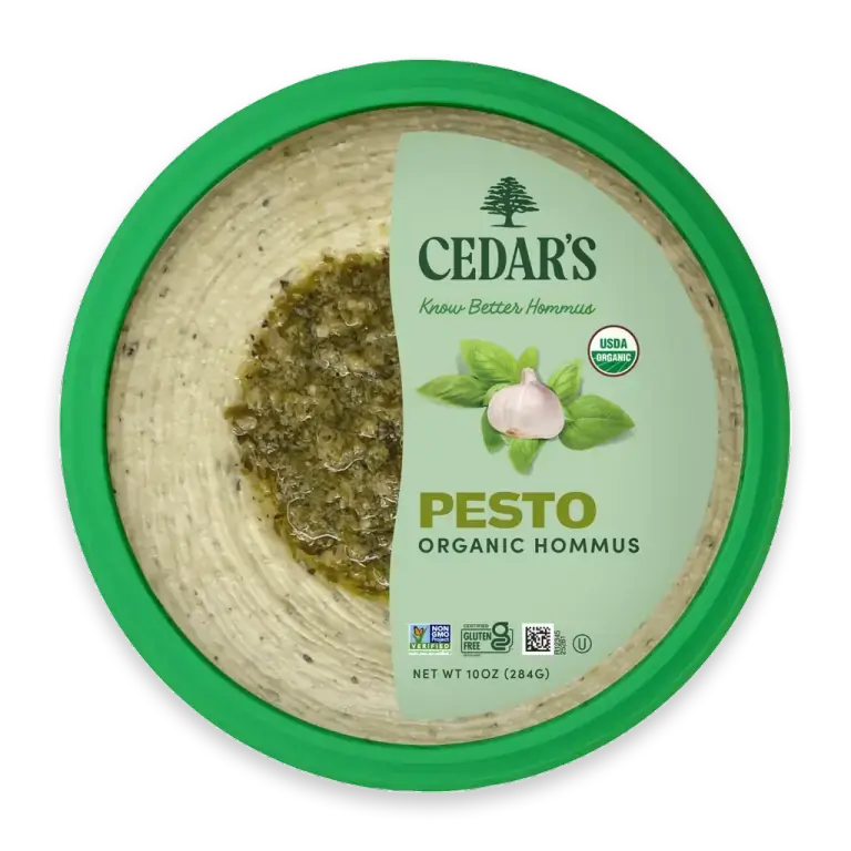 Organic Pesto Hummus