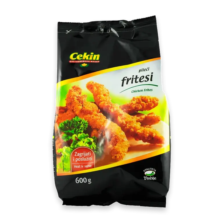 Kycklingfile strimlad panerad 600g