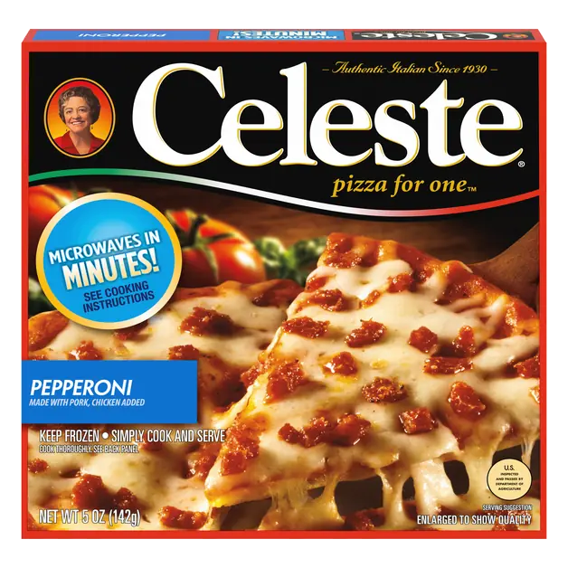 Pizza For One Pepperoni Frozen Microwavable