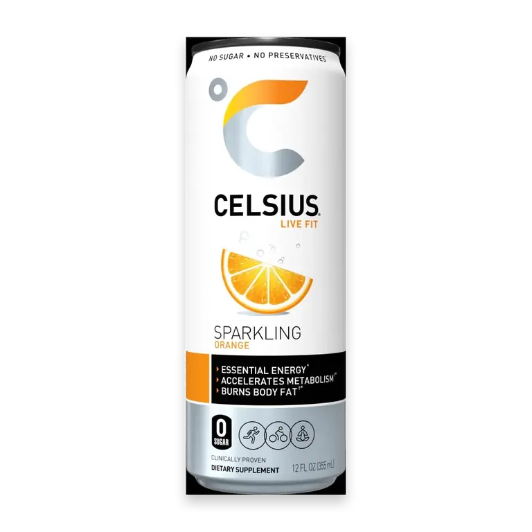 Energy Drink Sparkling Orange 12 Fl Oz