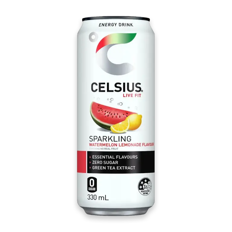 Energy Drink Sparkling Watermelon Lemonade Can