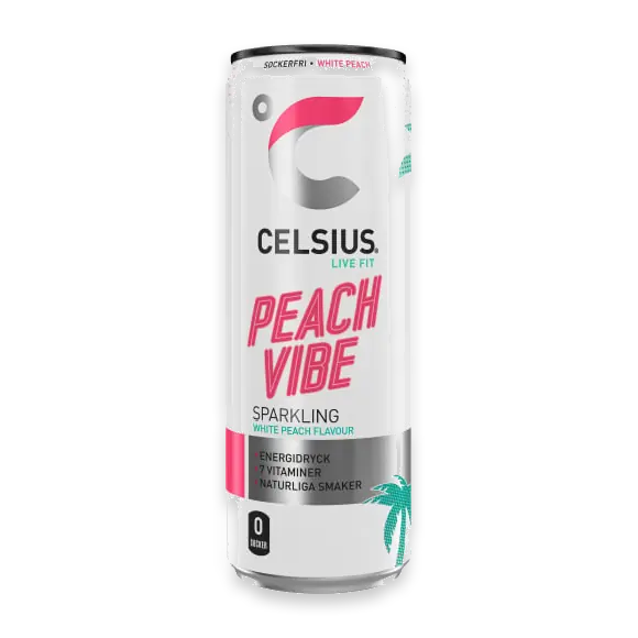 Celsius Peach Vibe