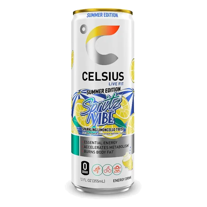 Celsius Spritz Vibe Summer Edition LTO, 12 fl oz Can