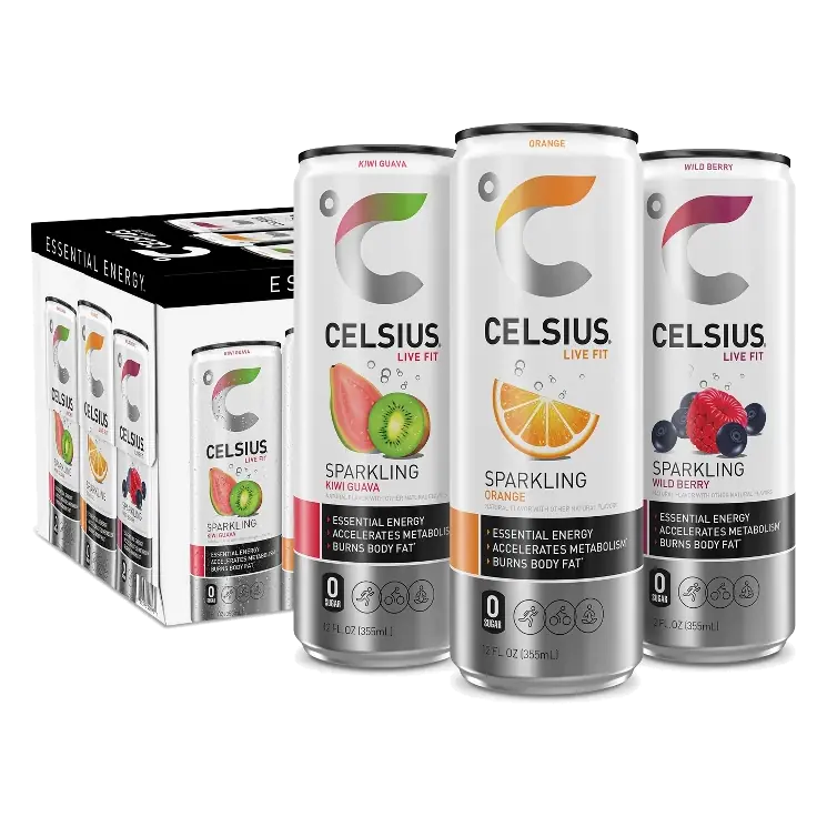 Celsius Variety Pack Energy Drink, 12pk/12 fl oz Cans