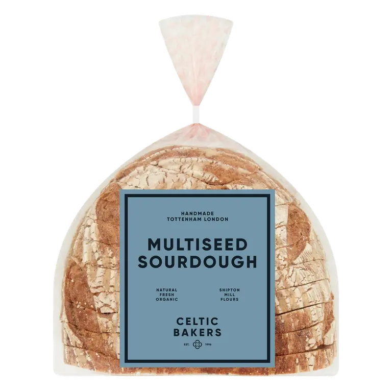 Organic Multiseed Sourdough Bread 500g