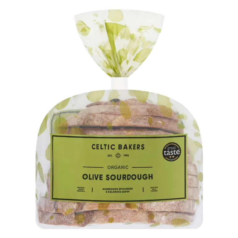 Organic Olive Sourdough Bread 500g