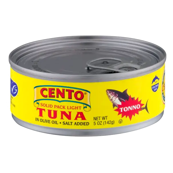 Salt Added Solid Pack Light Tonno Tuna in Olive Oil