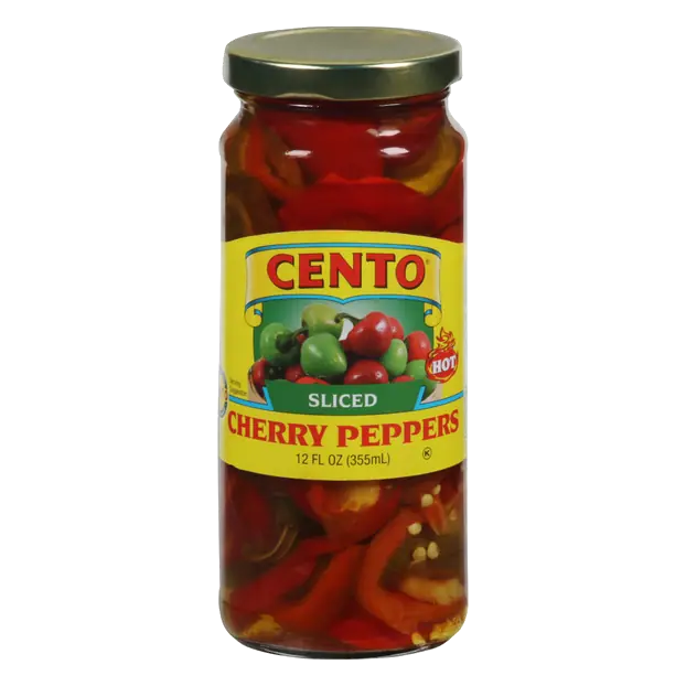Sliced Hot Cherry Peppers