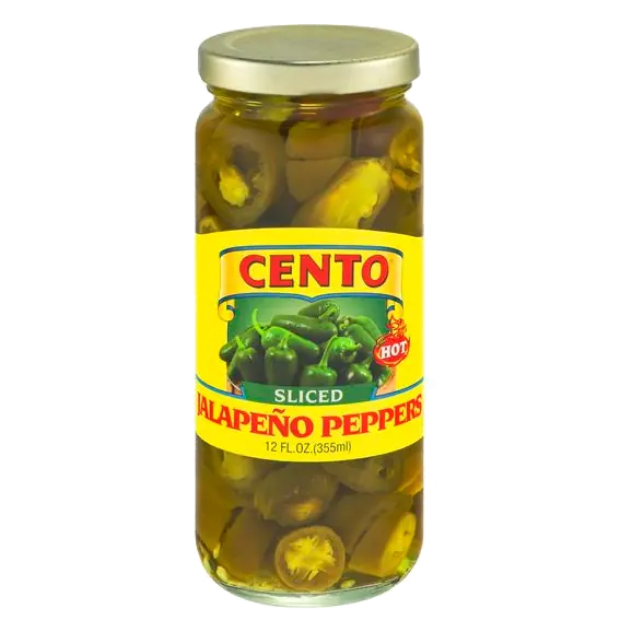 Sliced Hot Jalapeno Peppers