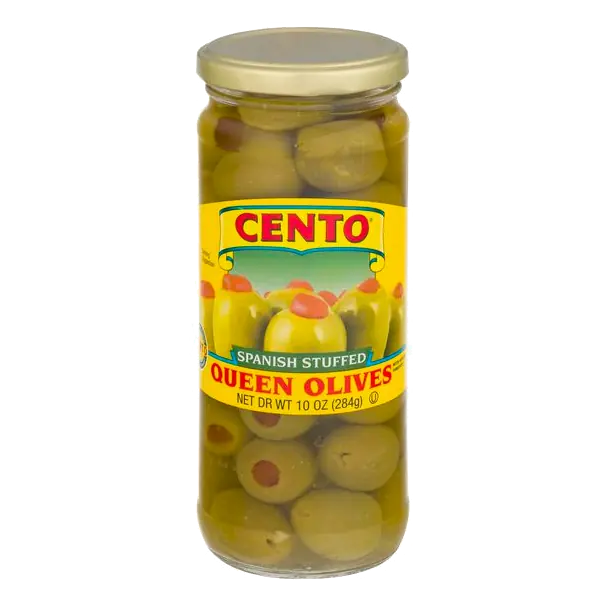 Spanish Stuffed Queen Olives with Minced Pimiento