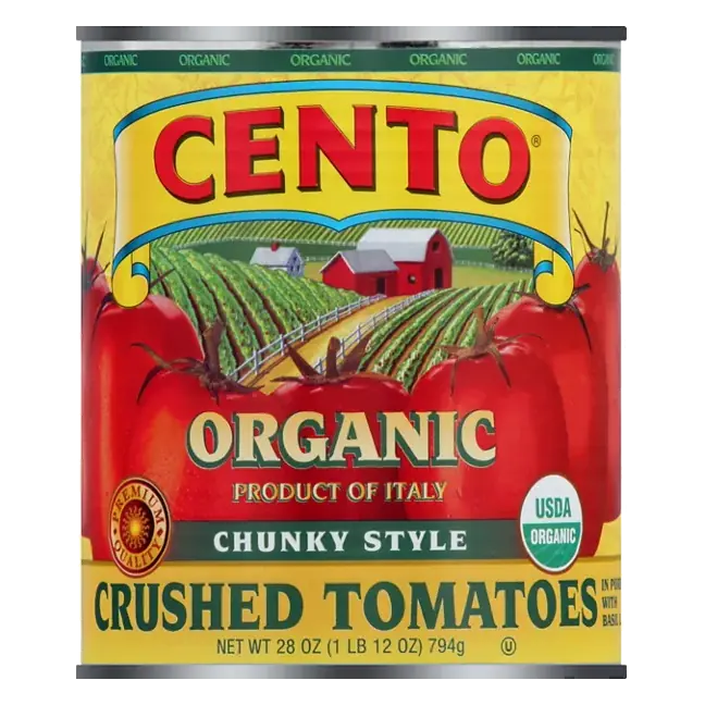 Tomatoes, Organic, Chunky Style, Crushed