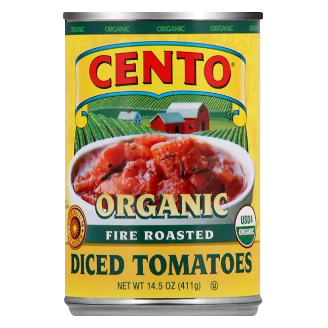 Tomatoes, Organic, Fire Roasted, Diced
